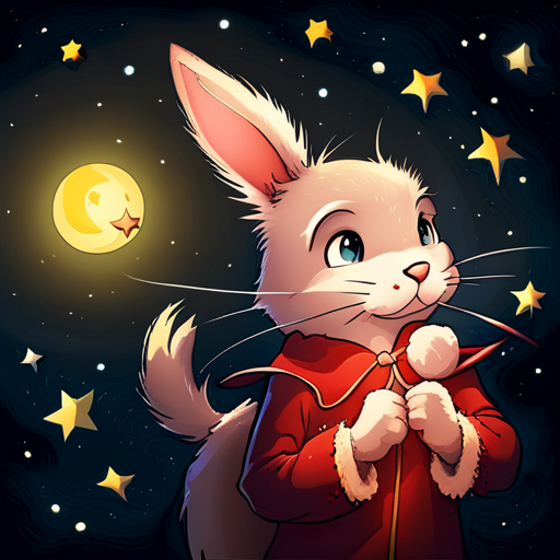 a land filled with magic and wonder there lived a brave little rabbit named Rosie Rosie had the softest fur you could ever imagine and her eyes sparkled like the stars in the night sky1